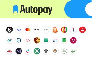Acceptăm plăți online – banner informativ