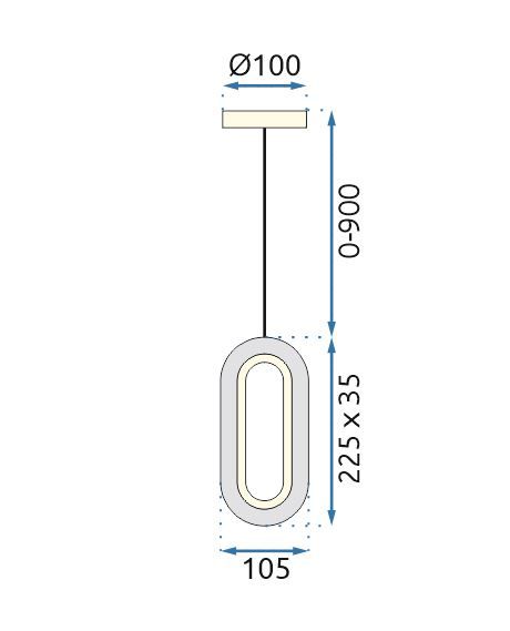 Lustra Cu Cristale Suspendata G113-1cp Gold 9