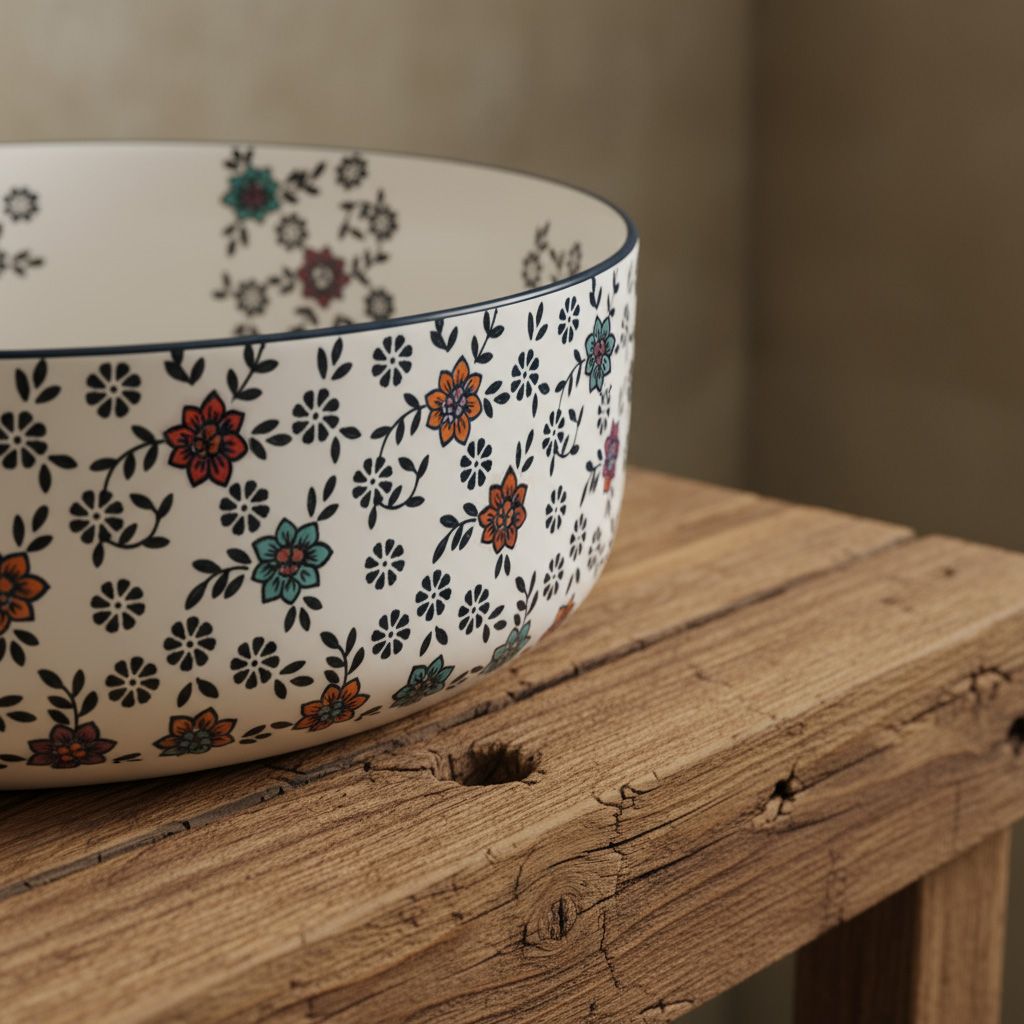 Lavoar Pe Blat Rea Stefania Fiori 3