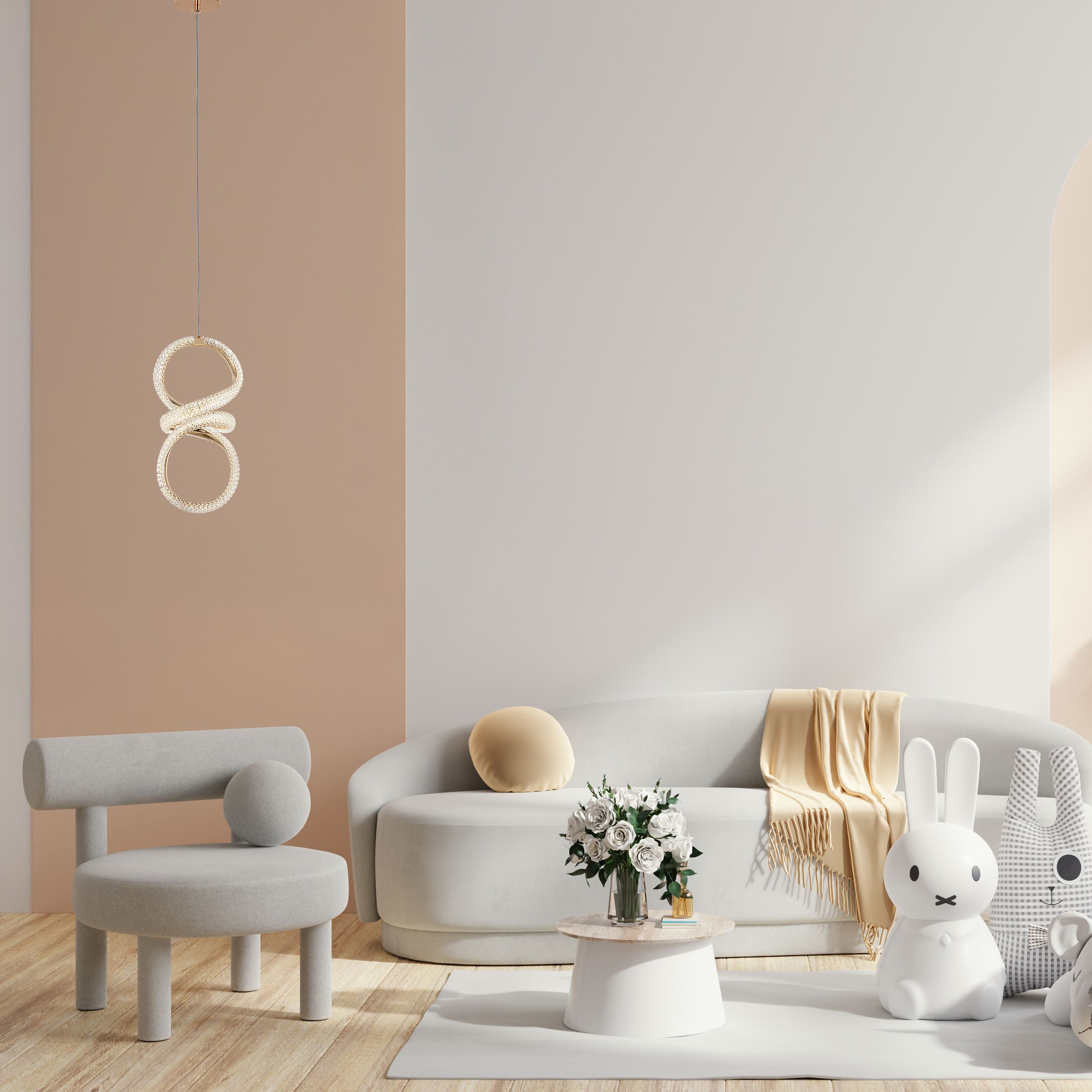 Lampa Suspendata Led G070-cp Gold 4