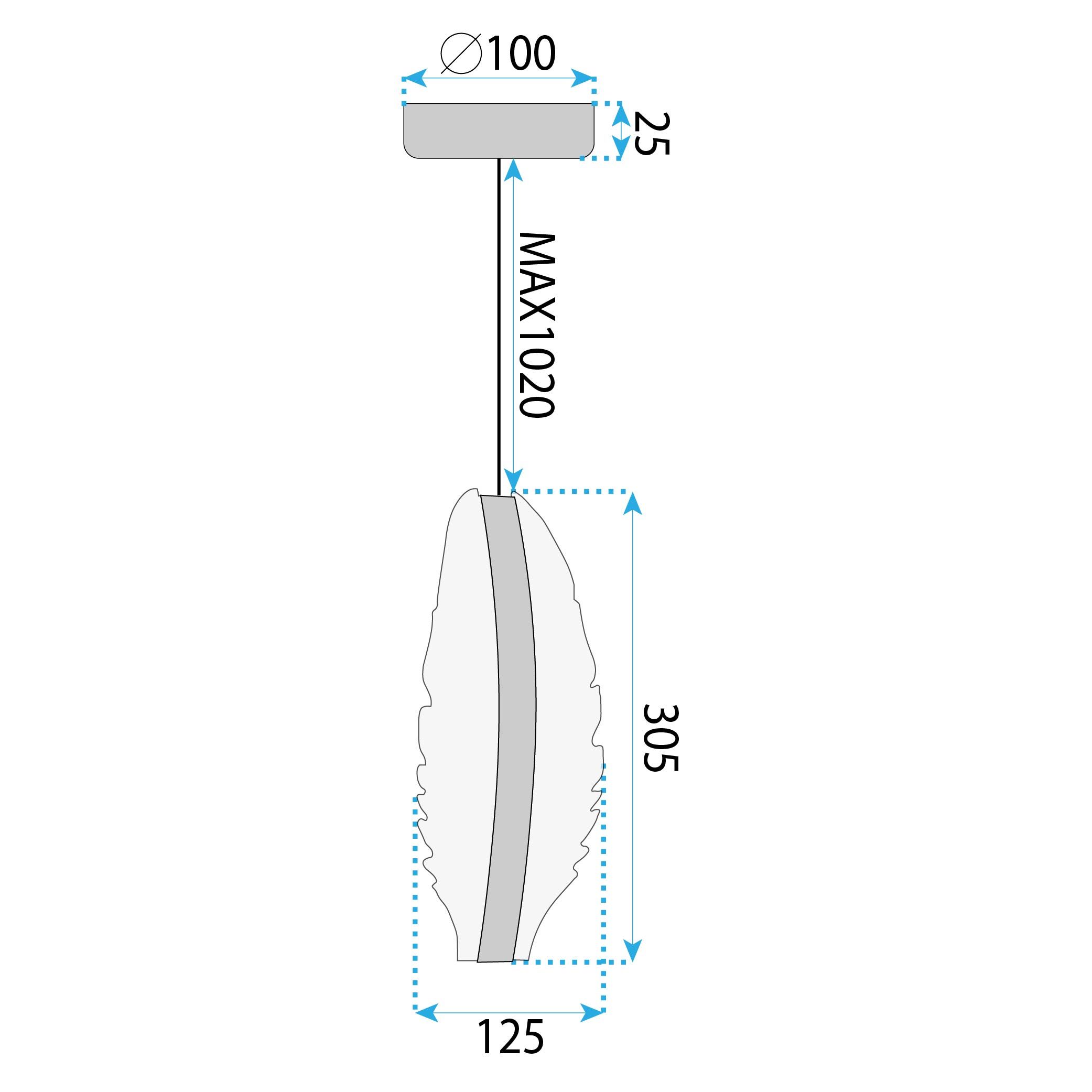 Lampa Led G141-cp Gold 9
