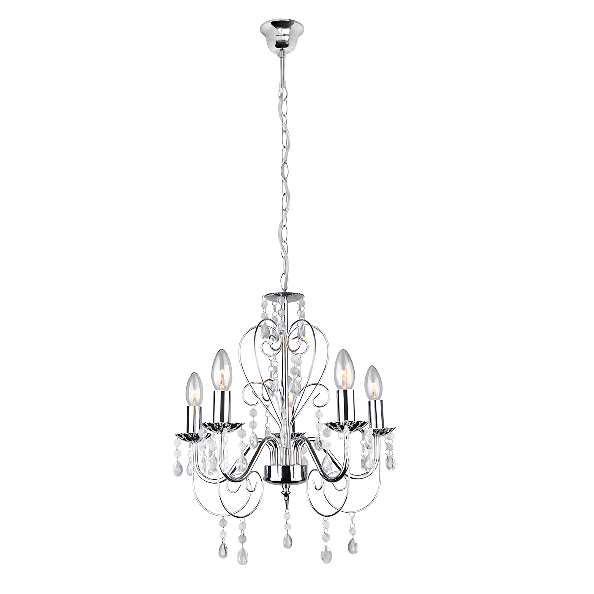 Lampa Suspendata Ebt008-5cp Chrome 1