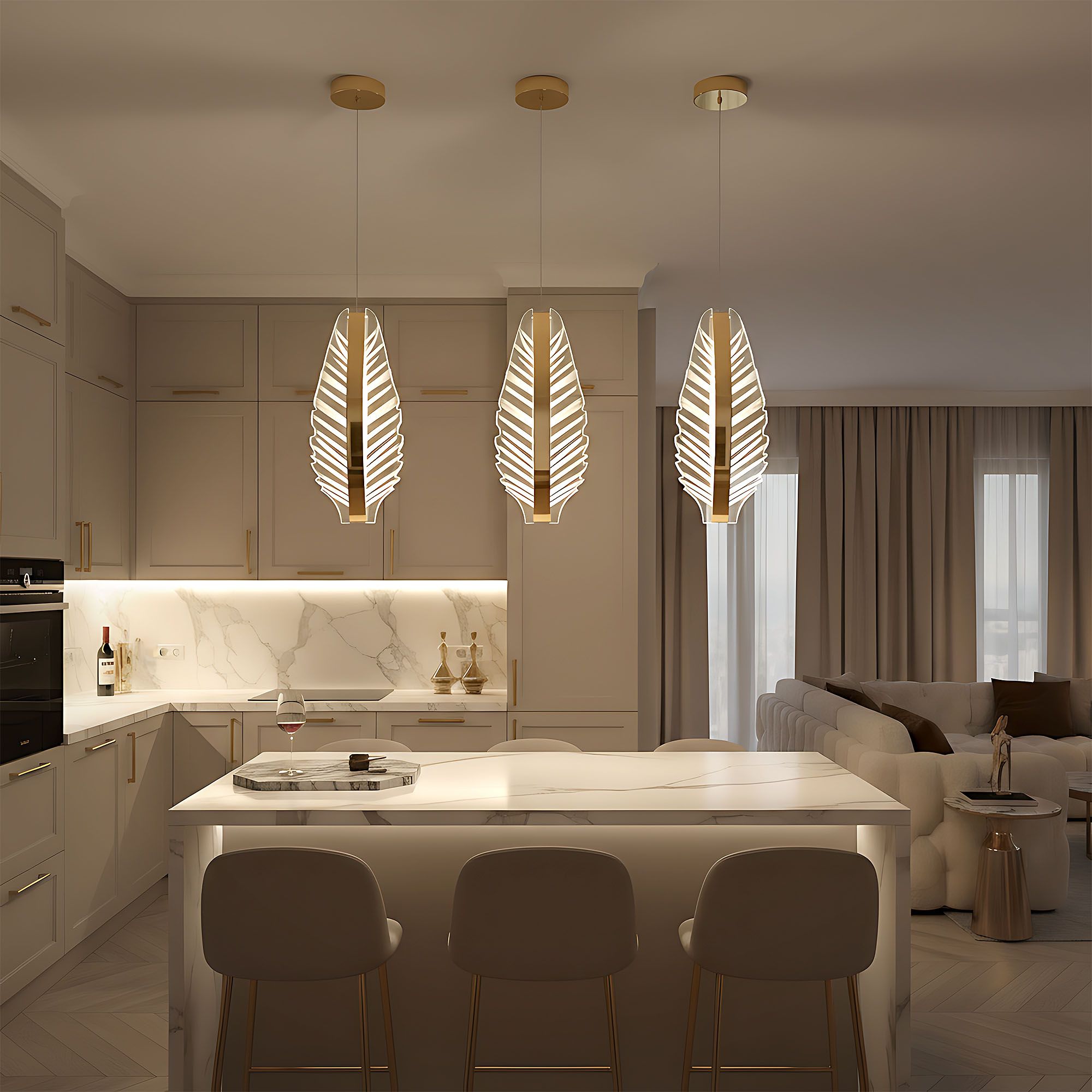 Lampa Led G141-cp Gold 6