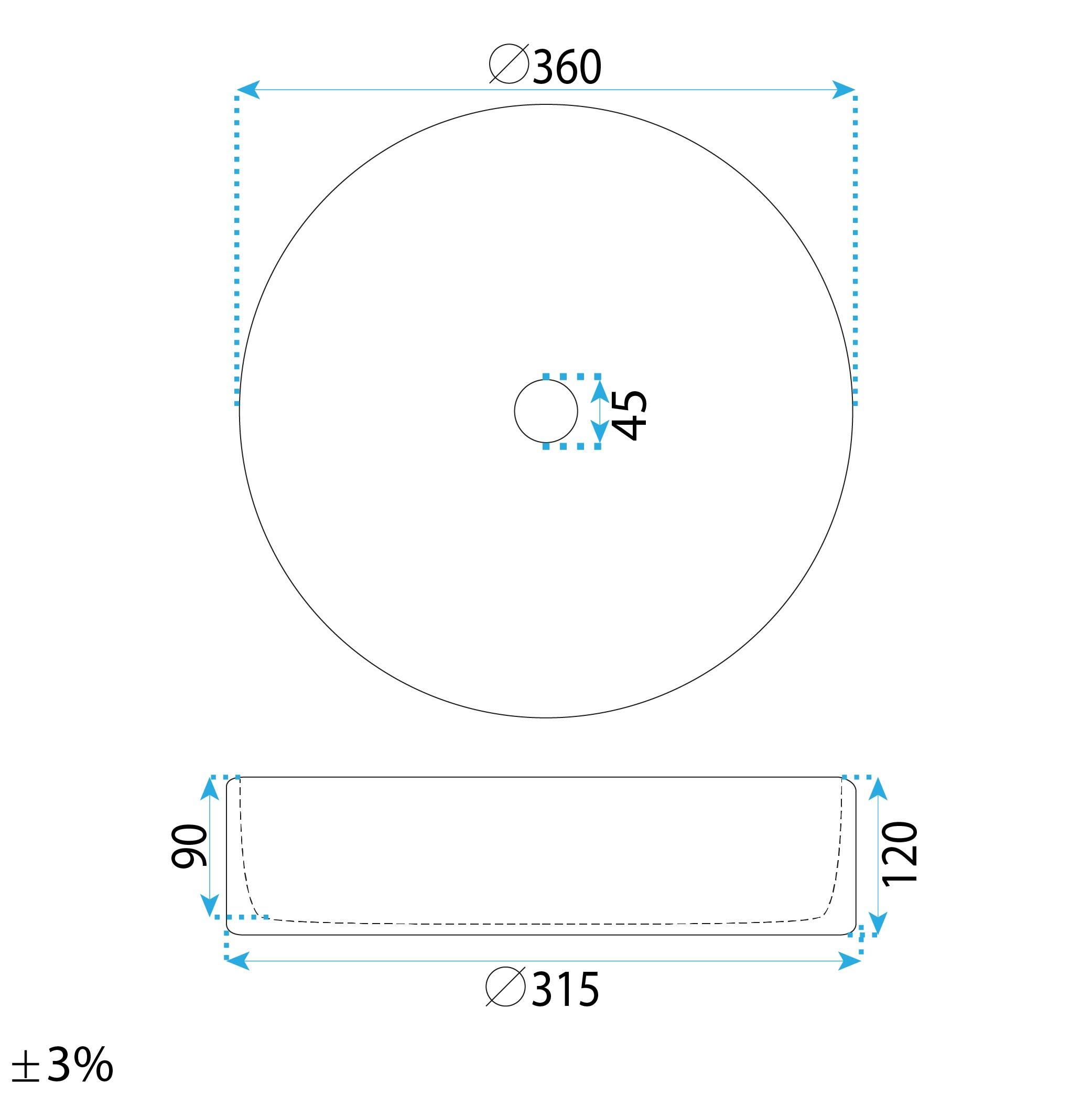 Lavoar Pe Blat Rea Stefania Fiori 6
