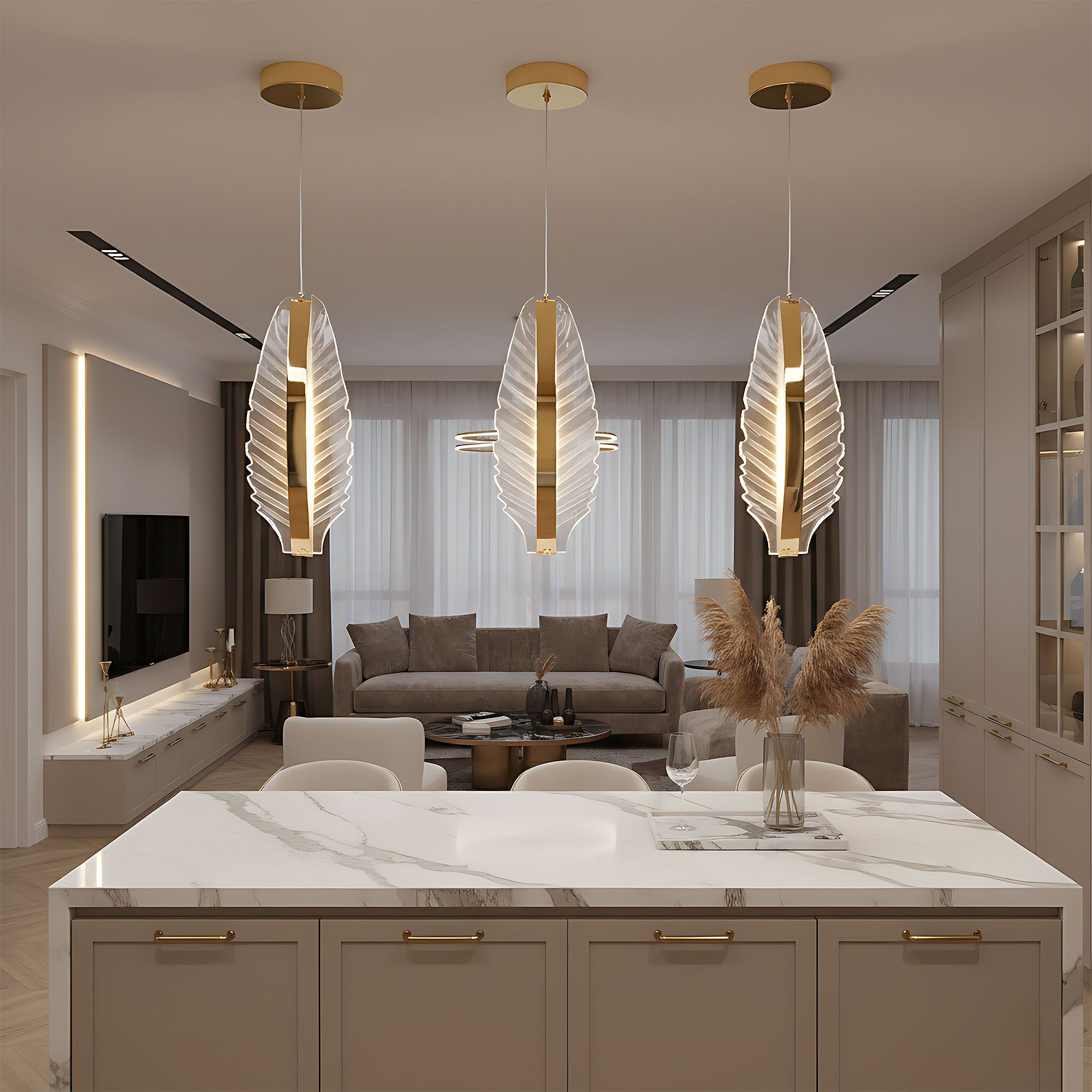 Lampa Led G141-cp Gold 8