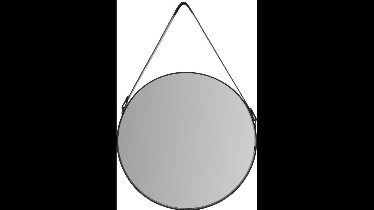 Oglinda rotunda cu o curea Loft 50 cm CFZL-MR050